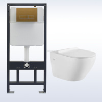 Réservoir d'eau dissimulé à capteur moderne, en forme de L, en PEHD, idéal pour les toilettes et les toilettes à la turque – Meilleures ventes