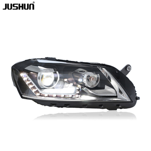 Faro a Proiezione LED JUSHUN per <span class=keywords><strong>Volkswagen</strong></span> <span class=keywords><strong>Passat</strong></span> <span class=keywords><strong>B7</strong></span> 2012-2016, Aggiornamento Fari con Lenti LED e Luci Diurne - Product Image 2