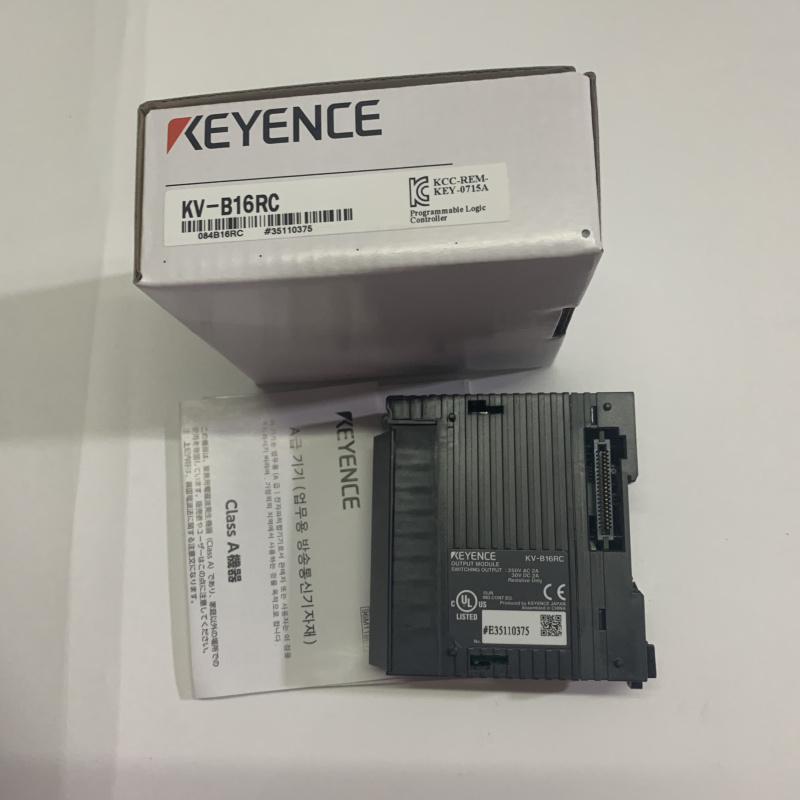 新品・純正 KEYENCE KV-AM40V A/D D/A 変換ユニット 2 アナログ入力 