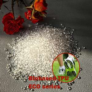 TPU Biobasé Série ECO Matières Premières Plastiques Recyclées Résistance au Vieillissement pour Chaussures Granulés TPU Lubrizol Médical Automobile - Product Image 1