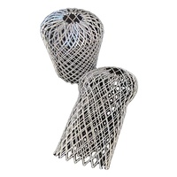 Gouttière en aluminium perforé à mailles élargies de 2 pouces, 3 pouces, 4 pouces, filtre anti-feuilles, résistant à la corrosion