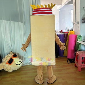 <span class=keywords><strong>Costume</strong></span> de mascotte fantaisiste en forme de biscuit, l'ensemble <span class=keywords><strong>roi</strong></span> comique pour événements festifs et activités promotionnelles - Product Image 4