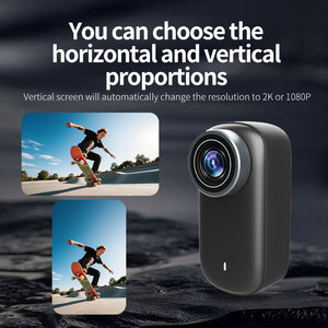 [Borme] Caméra d'action magnétique 4K étanche, enregistreur POV pour vlog, caméra <span class=keywords><strong>sport</strong></span> avec gyroscope 6 axes EIS, support magnétique et boîtier IP68 - Product Image 4