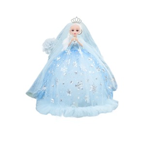 Grande 50cm Set di bambola principessa peluche dai capelli lunghi <span class=keywords><strong>bambina</strong></span> regalo di danza elfo principessa giocattolo per matrimoni e occasioni speciali - Product Image 6
