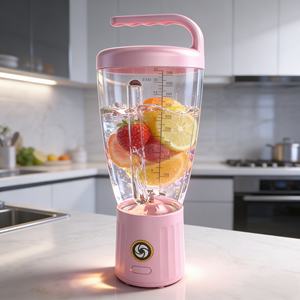 Licuadora USB Portátil de 1000 ml, Batería Recargable, Inalámbrica, Libre de BPA, Modo Turbo de Alta Resistencia, a Prueba de Fugas, para Hacer Smoothies, para Coche y Exteriores - Product Image 2