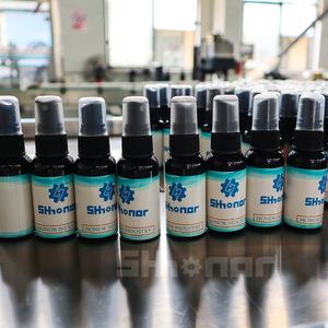 Machine de remplissage et de bouchage automatique linéaire pour flacons d'huiles essentielles liquides visqueuses de 15 ml et 45 ml, pour applications cosmétiques et chimiques - Product Image 2