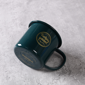 Tasse à thé vintage en gros du fabricant, design personnalisé avec logo imprimé, tasse à café émaillée de voyage, réutilisable pour le camping, compatible <span class=keywords><strong>lave</strong></span>-<span class=keywords><strong>vaisselle</strong></span> - Product Image 5