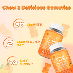 Zuckerfreie <span class=keywords><strong>L</strong></span>-Carnitin <span class=keywords><strong>500mg</strong></span> Gummibärchen Kreatin Pre-Workout Gummis <span class=keywords><strong>L</strong></span>-Carnitin Nahrungsergänzung Kreatin-Monohydrat für Erhöhte Energie - Product Image 3