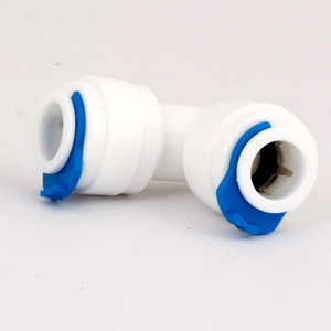 Connettore per Tubi dell'Acqua Yenvqee, Raccordi per Filtri Acqua da <span class=keywords><strong>3</strong></span>/<span class=keywords><strong>8</strong></span> a <span class=keywords><strong>3</strong></span>/<span class=keywords><strong>8</strong></span> Pollici O.D, Connettore a Gomito per Sistema di Filtrazione Acqua RO - Product Image 5