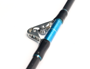Canne à pêche en fibre de verre monobloc de 1,8 m, personnalisée OEM, pour la pêche en mer au trolling, pour la pêche au bar et à la carpe, canne de pêche conventionnelle pour gros gibier en <span class=keywords><strong>bateau</strong></span> - Product Image 5