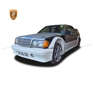 Piezas de Parachoques Delantero y Trasero Estilo <span class=keywords><strong>190E</strong></span> <span class=keywords><strong>EVO</strong></span> II Kits de Carrocería para <span class=keywords><strong>Mercedes</strong></span> Benz Clase C - Product Image 5