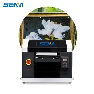 China Best selling Full Automatic UV Printer A3 Flatbed Bottle Phone Case Printer For glass metal ceramic 3045 UV printer