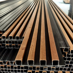 แผ่นผนังตกแต่งกันน้ำ <span class=keywords><strong>WPC</strong></span> ทันสมัย ติดตั้งง่าย วัสดุพลาสติก สำหรับใช้ในบ้าน โรงแรม ภายในและภายนอกอาคาร - Product Image 6