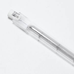 Kunden spezifische R7s klare 300w Keramik Quarz Halogen <span class=keywords><strong>Tdp</strong></span> Infrarot-Wärme lampen für Badezimmer küken - Product Image 1