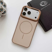 Coque de téléphone magnétique de luxe antichute et antichoc, vente en gros, pour iPhone 13 14 15 16 17 18 Pro Max
