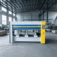 Presse à chaud Delilai pour le travail du bois, machine à presser le placage et le contreplaqué, pression stable pour la fabrication de portes d'armoires en bois massif et la lamination de meubles