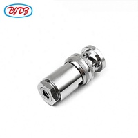 Suministro de fábrica Triaxial BNC Macho abrazadera Conector de enchufe TRX179 cable coaxial macho prueba coaxial RF conector