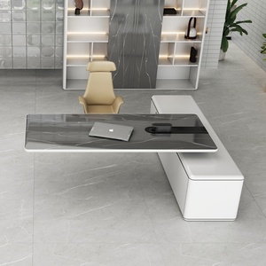 Luxury 3-Stage Lift Electric Smart <b>Table</b> Modern Executive <b>Desk</b> Convertible Computer Stand Height Adjustable for Office Use - Product Image 1