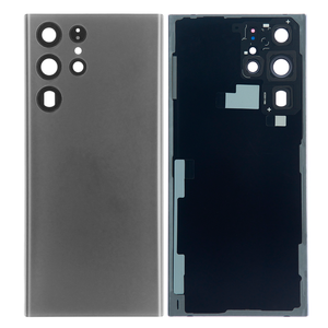Cubierta trasera de vidrio Compatible para <span class=keywords><strong>Samsung</strong></span> <span class=keywords><strong>Galaxy</strong></span> <span class=keywords><strong>S22</strong></span> Ultra 5G S908 Montaje de cubierta de batería Componentes de repuesto de carcasa de puerta trasera - Product Image 5