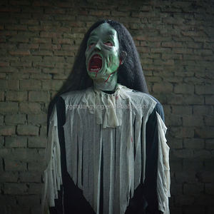 Accessoires de maison hantée Horrible, zombie animé dans le thème fantôme bar ou maison hantée <span class=keywords><strong>fantômes</strong></span> effrayants se pencher dans la salle d'évasion - Product Image 3