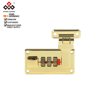 Serrure à combinaison à 3 chiffres Changgguang CG-A1 en alliage de zinc doré, code réinitialisable, durable, haute qualité, sécurité pour bagages et valises