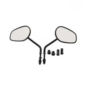 Rétroviseur adapté à Harley Street Bob XG500 XG750 Noir Chrome Rétroviseurs de moto 2014-2017 - Product Image 1