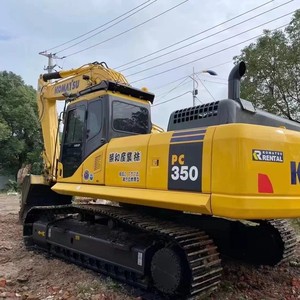 מחפרון זחלי הידראולי משומש מדגם קומטסו PC350, 35 טון, למכירה חמה, מחפר יפני לבנייה - Product Image 5
