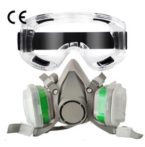 Respirateur de haute qualité <span class=keywords><strong>p100</strong></span> Cartouche filtrante Construction <span class=keywords><strong>Demi</strong></span>-<span class=keywords><strong>masque</strong></span> <span class=keywords><strong>Masque</strong></span> à gaz toxique - Product Image 6