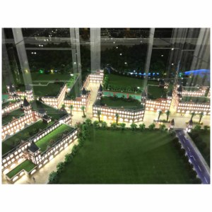 Modello in Scala 1:180 <span class=keywords><strong>di</strong></span> Scuola Privata e Villa dal Design Moderno in Materiali PVC/Plastica - Product Image 2