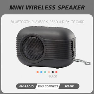 Haut-parleur stéréo rechargeable, haut-parleur Bluetooth stéréo mobile TWS, mini haut-parleurs pour l'extérieur - Product Image 5