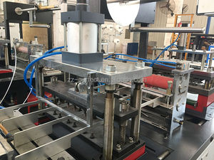 <span class=keywords><strong>Pet</strong></span> automático ps pp plástico descartável tampa do copo formando fazendo fazendo máquina para a tampa do copo - Product Image 5