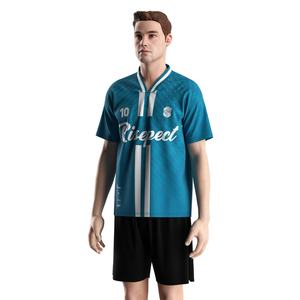 เสื้อฟุตบอลปักลาย ออกแบบด้วยปกคอวี และผ้าที่ระบายอากาศได้ดี เหมาะสำหรับการแข่งขันบนสนาม - Product Image 2