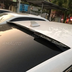 Aileron de toit noir / aspect carbone pour Ford Mondeo / Fusion 2013-2017, aileron arrière, décoration de coffre, aile de coffre, style automobile - Product Image 3