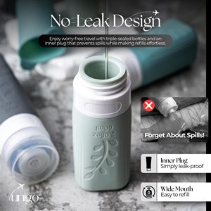Ensemble de bouteilles de <span class=keywords><strong>voyage</strong></span> en silicone pliables à trois couches de haute qualité, 30 pièces, anti-fuite, essentiel pour les voyages d'affaires - Product Image 4