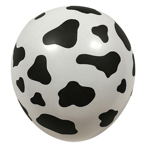 Cartoon Animals Foil Cow Print Latex Balloons-100Pcs for <strong>Farm</strong> Theme Birthday <strong>Party</strong> <strong>Decorations</strong> and Baby Shower Supplies - Product Image 4