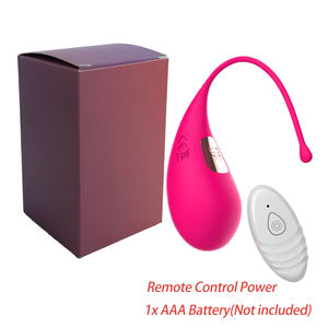 Mainan Seks Dewasa Getar Tanpa Kabel Bentuk Telur untuk Wanita, Silikon Tahan Air, Ramah Kulit, Stimulasi Titik G - Product Image 3