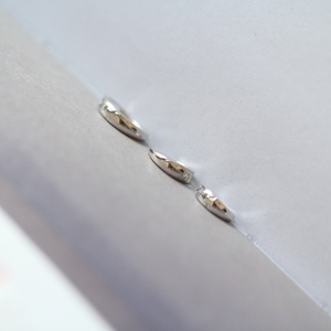 Wholesale 9K White and Rose Gold <b>Hoop</b> Earrings for Unisex Minimalist Fine Jewelry for Party Occasions - Product Image 5