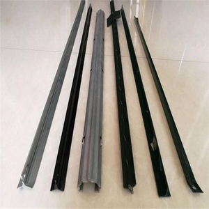 Station de clôture chromée en acier, <span class=keywords><strong>piquet</strong></span> à chaud, <span class=keywords><strong>piquet</strong></span> en <span class=keywords><strong>terre</strong></span> galvanisé, livraison gratuite - Product Image 3