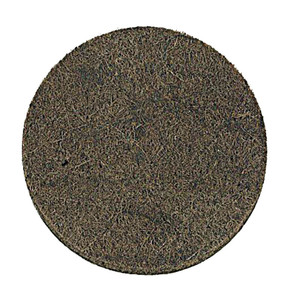 Feutre rond. Avec adhésif. Couleur marron. Diamètre du feutre 60 mm. - Product Image 1