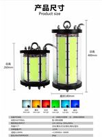 Lampes de pêche LED personnalisées 1000W IP66, lampes de pêche marines pour attirer les calmars, les thons, LED cyan, rouge, vert, lampes de pêche sous-marines pour bateaux