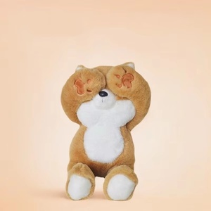Peluche Peek-a-boo, poupée qui cache le visage, peluche animale Panda Lapin, oreiller de sommeil - Product Image 6