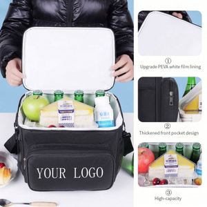 Bolsa Térmica Porta Alimentos Personalizada con Logotipo, 10L, Impermeable, Aislada, Reutilizable, para Picnic, Regalo - Product Image 2
