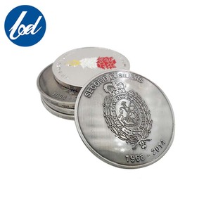 Economical custom design metal souvenir folk art relievo old antique brass coin - Product Image 5