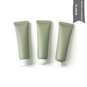 Chai nhựa xanh mờ 50ml, nắp vặn, dùng đựng kem mắt, mặt nạ, kem đậu, kem tay, sữa dưỡng thể, đóng gói phụ kiện mỹ phẩm - Product Image 1