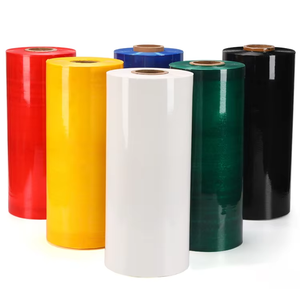 Pudi, película elástica suave de grado alimenticio de 5 capas, rollo de máquina de 50cm de ancho, certificado ISO para embalaje de transporte de almacenamiento en cadena de frío - Product Image 1