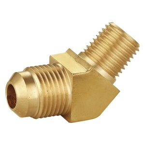 Raccord de réduction en laiton pour tube, raccord de tuyauterie 3/8" Flare X 1/<span class=keywords><strong>2</strong></span>" femelle en laiton - Product Image 5