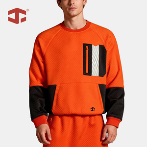 Sweat-shirt à col rond fonctionnel pour homme de <span class=keywords><strong>la</strong></span> série WorkPro de JIADE, motif en losanges - Product Image 1