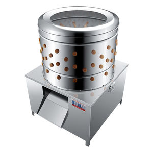 Petite machine commerciale entièrement automatique en acier inoxydable pour l'épluchage des plumes de poulet, canard, oie, <span class=keywords><strong>pigeon</strong></span> et caille pour la volaille - Product Image 3