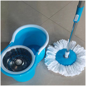 Đôi Vòng sàn Cleaner lau ma thuật quay xô giẻ lau sàn 360 độ xoay làm sạch lau với xô - Product Image 5