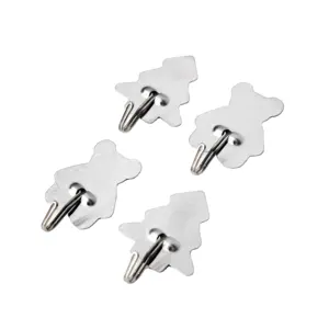 self adhesive stainless steel hooks behind door hooks adhesive cartoon hooks on wall